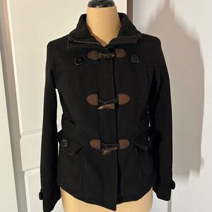 Hydraulic The Blue Jean Standard Black Pea Coat